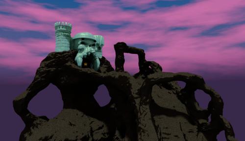 Castle Grayskull With Bridge (Decimated Version) preview image